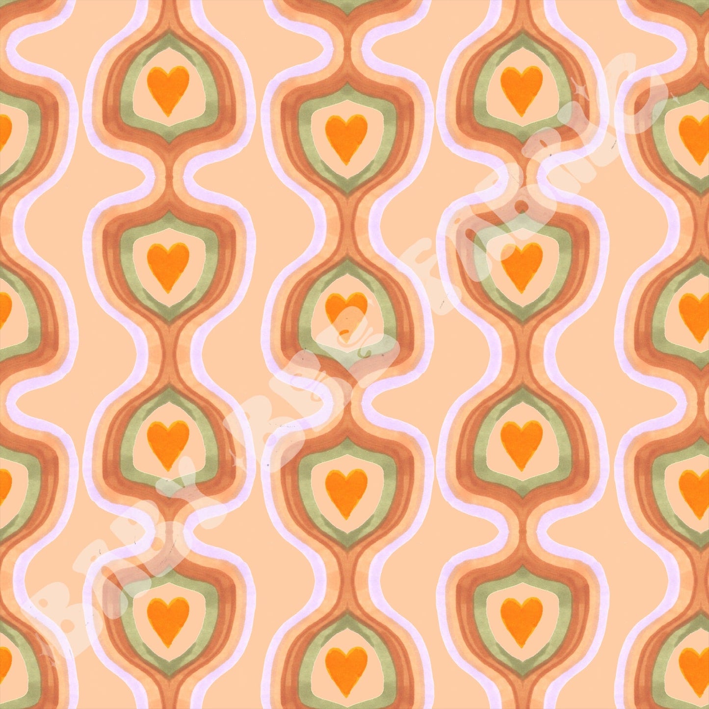 Retro Hearts