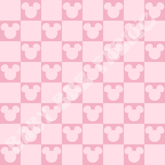 Ears Check Pink