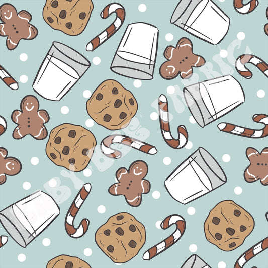 Blue Milk & Cookies