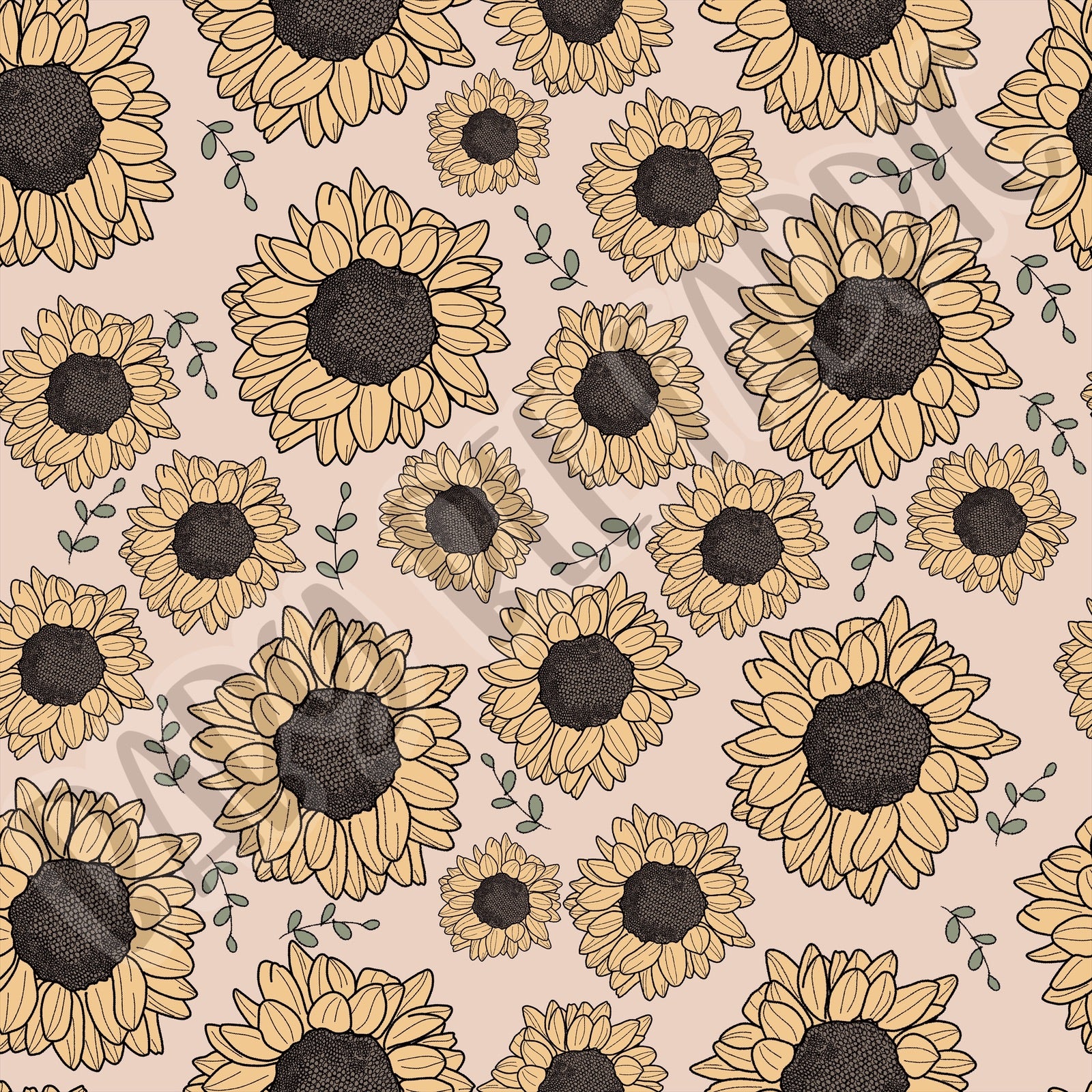 Muted Sunflower Pre Order – Baby Bee Fabric