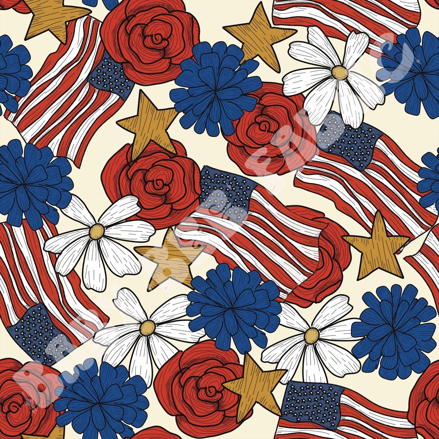 4th Of July Floral