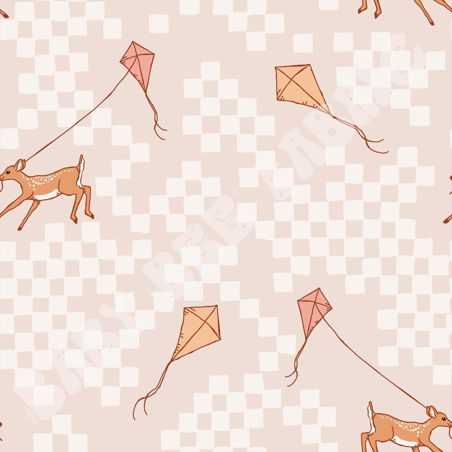 Fawn And Kites