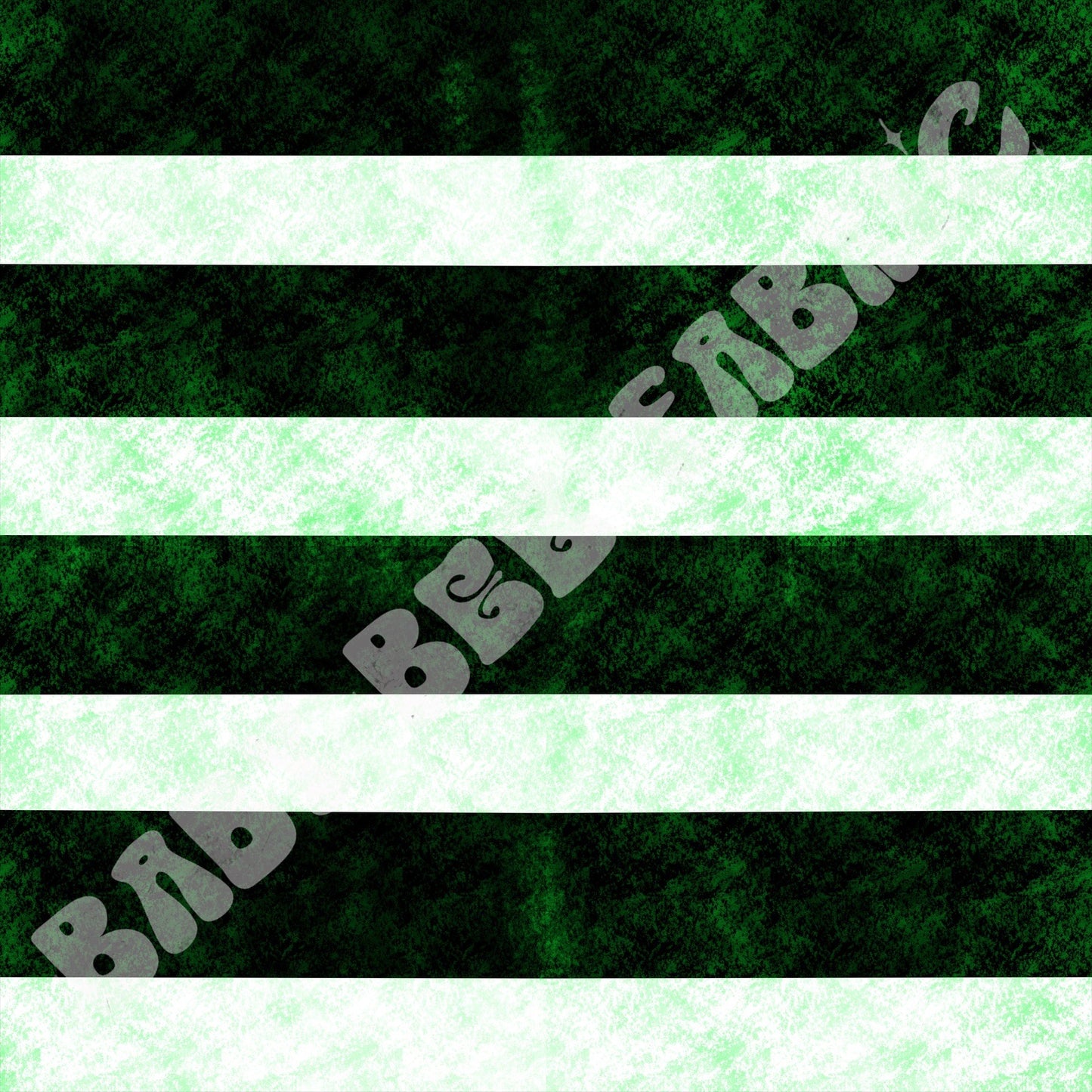Distressed Green Stripes