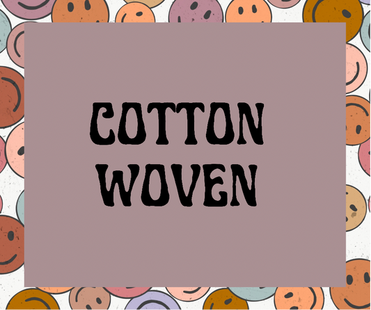 Custom Cotton Woven