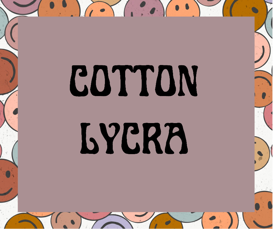 Custom Cotton Lycra