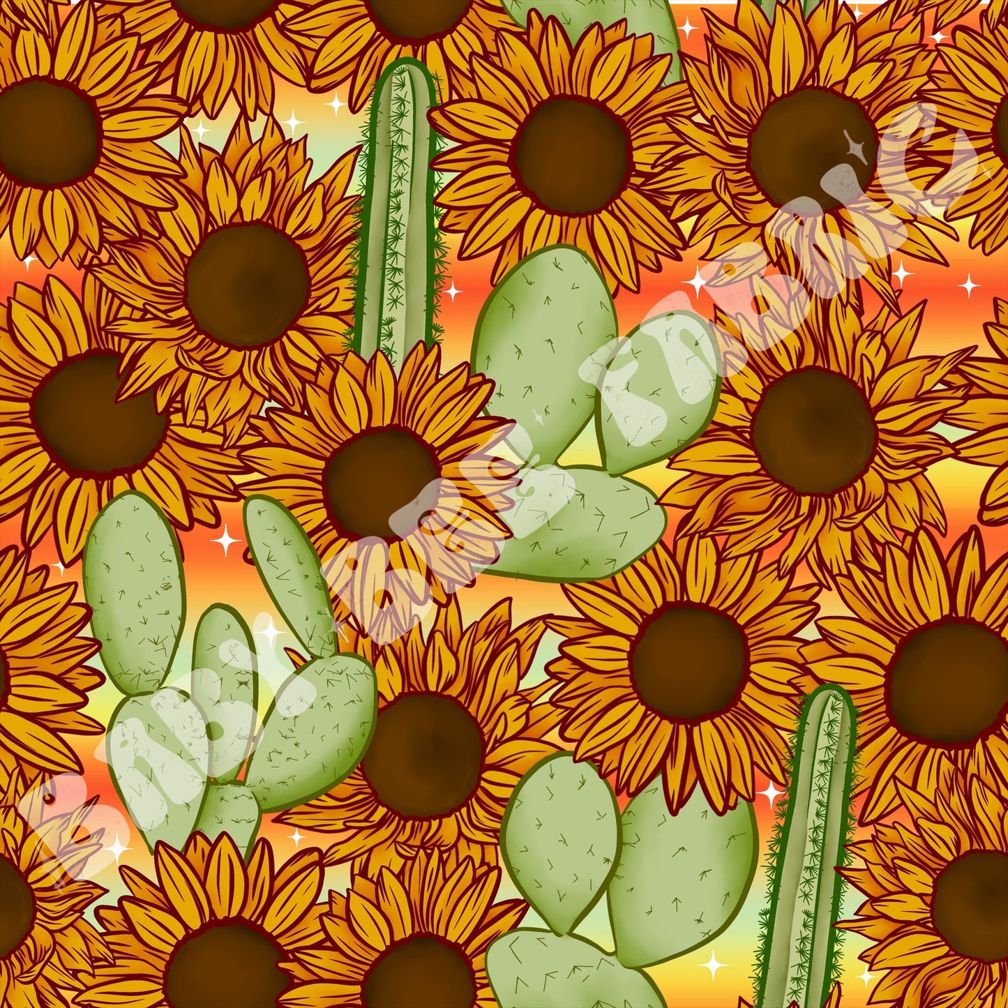 Cactus Sunflowers
