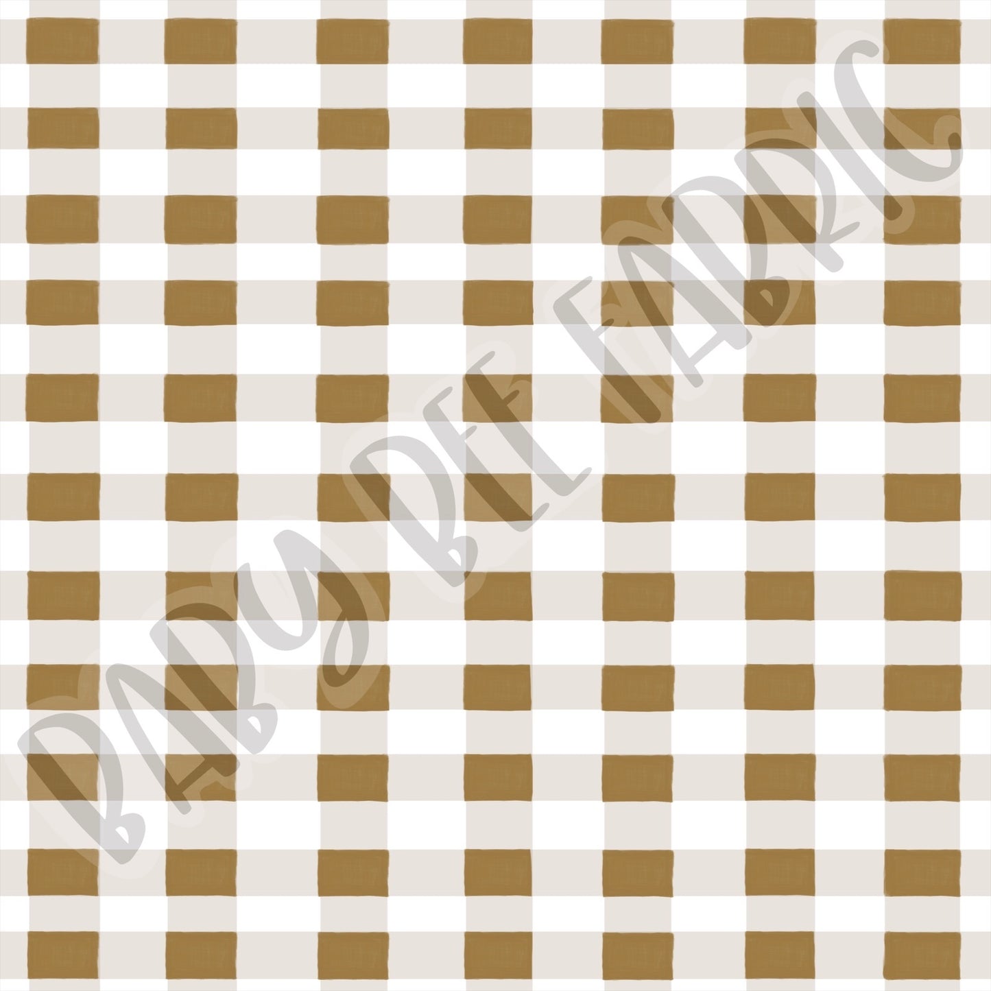 Tan Gingham Pre Order