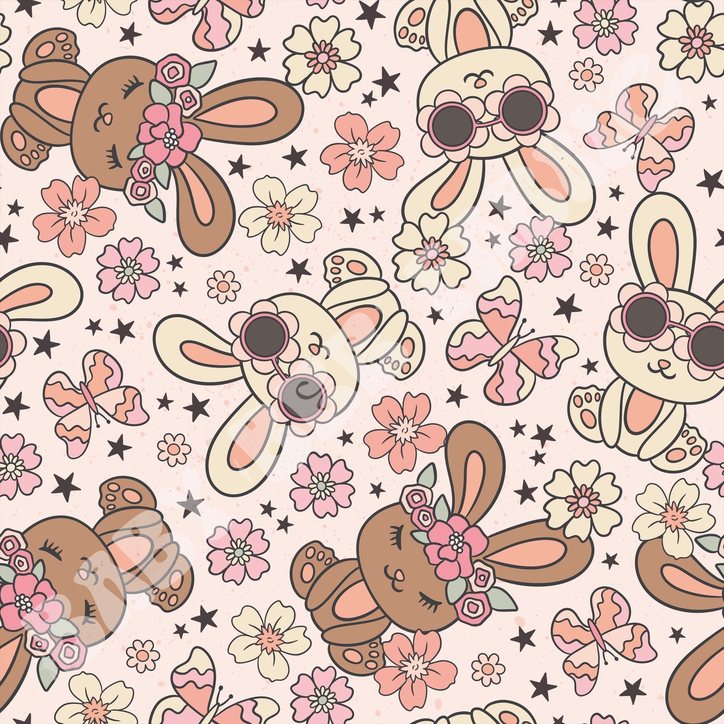 Groovy Bunny Pastel